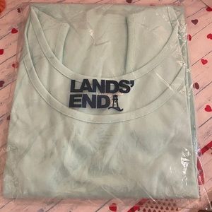 Lands’ End Aqua Tank in 3X NEW IN PACKAGE